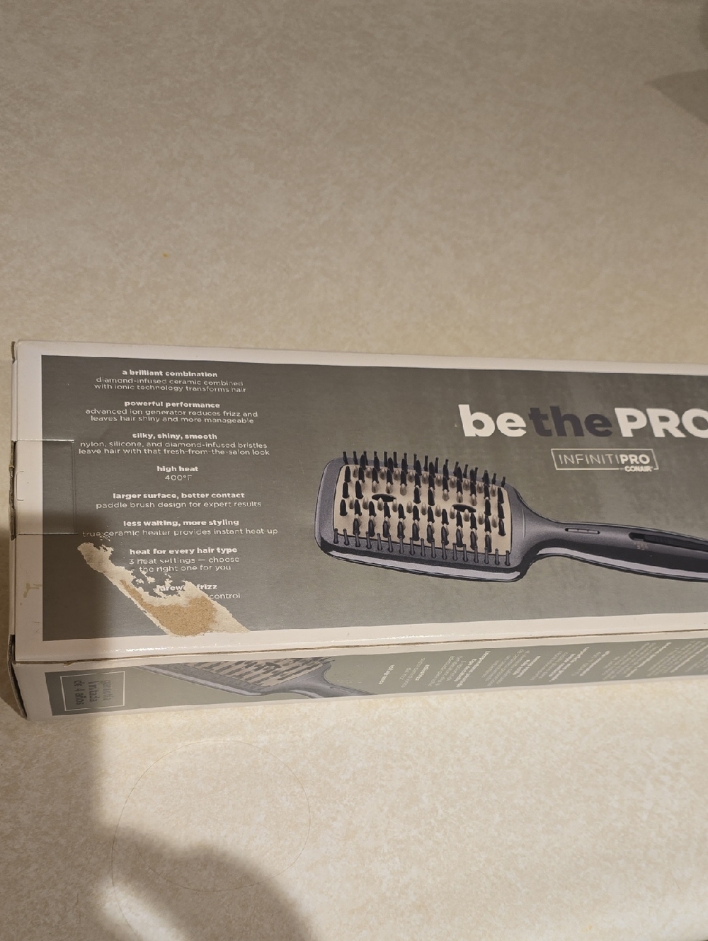 Infiniti Pro By Conair Diamond- Infused Ceramic Hot Brush - Picture 3 of 6